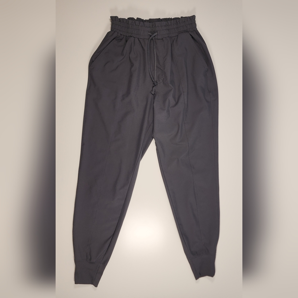 Abercrombie & Fitch Jogger Women's XS Gray Stretch Drawstring Waist‎ Activewear